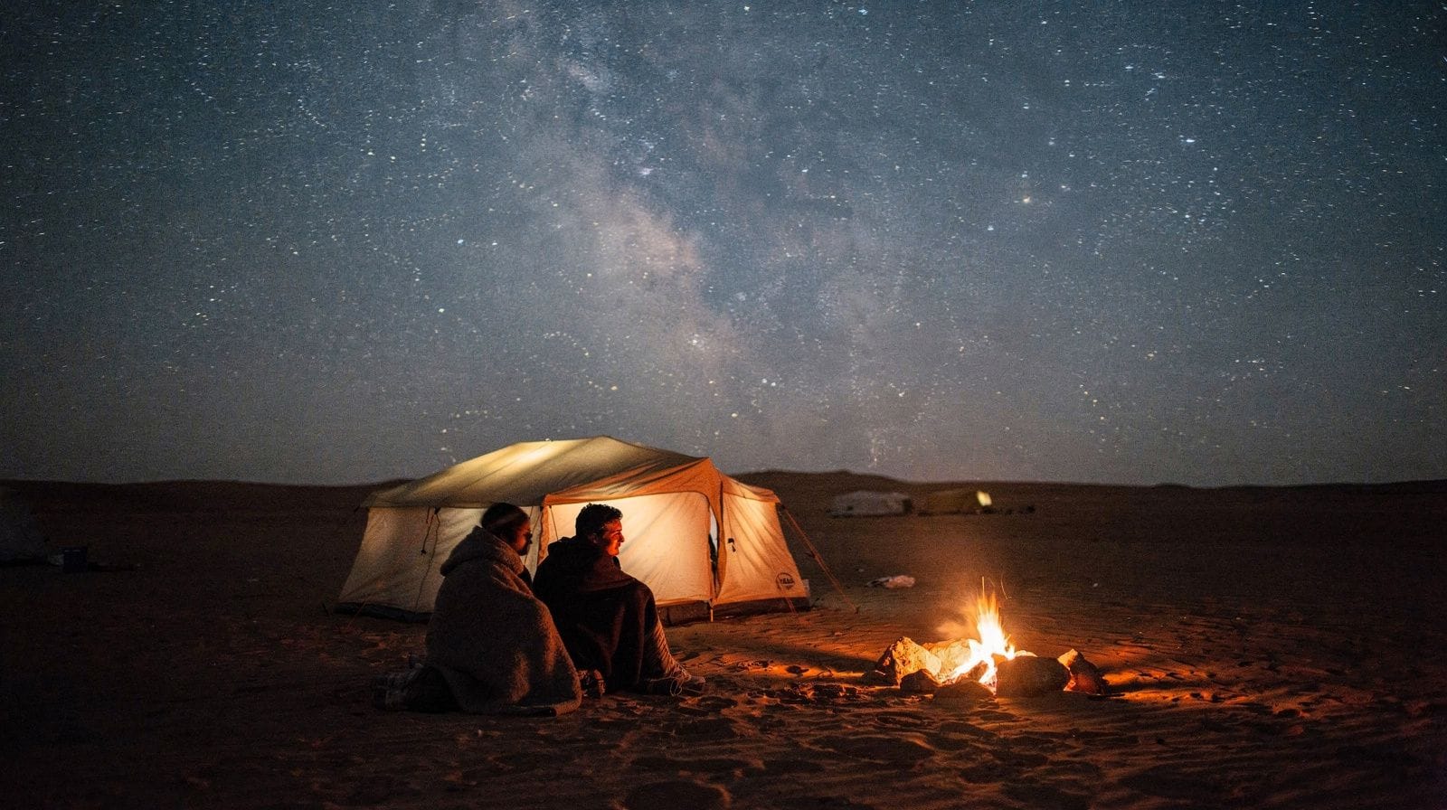 A night under the stars near Riyadh