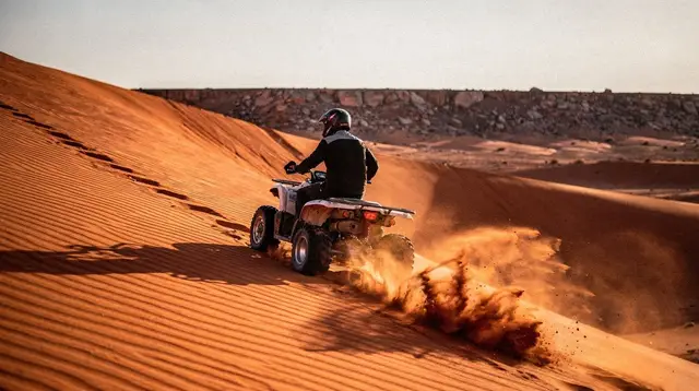 Quad biking and dune bashing near Riyadh