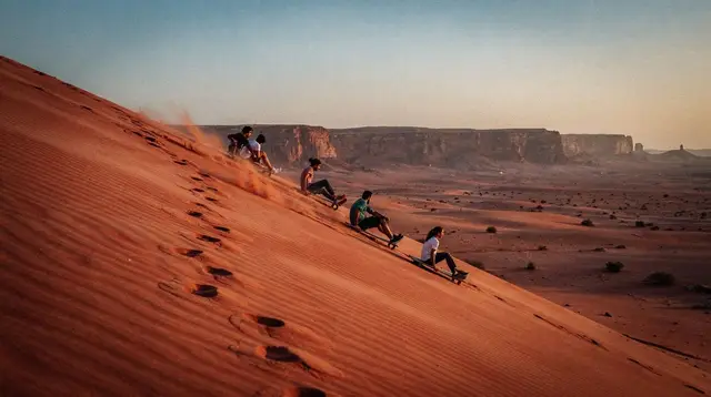 Red Sand Dunes tours from Riyadh