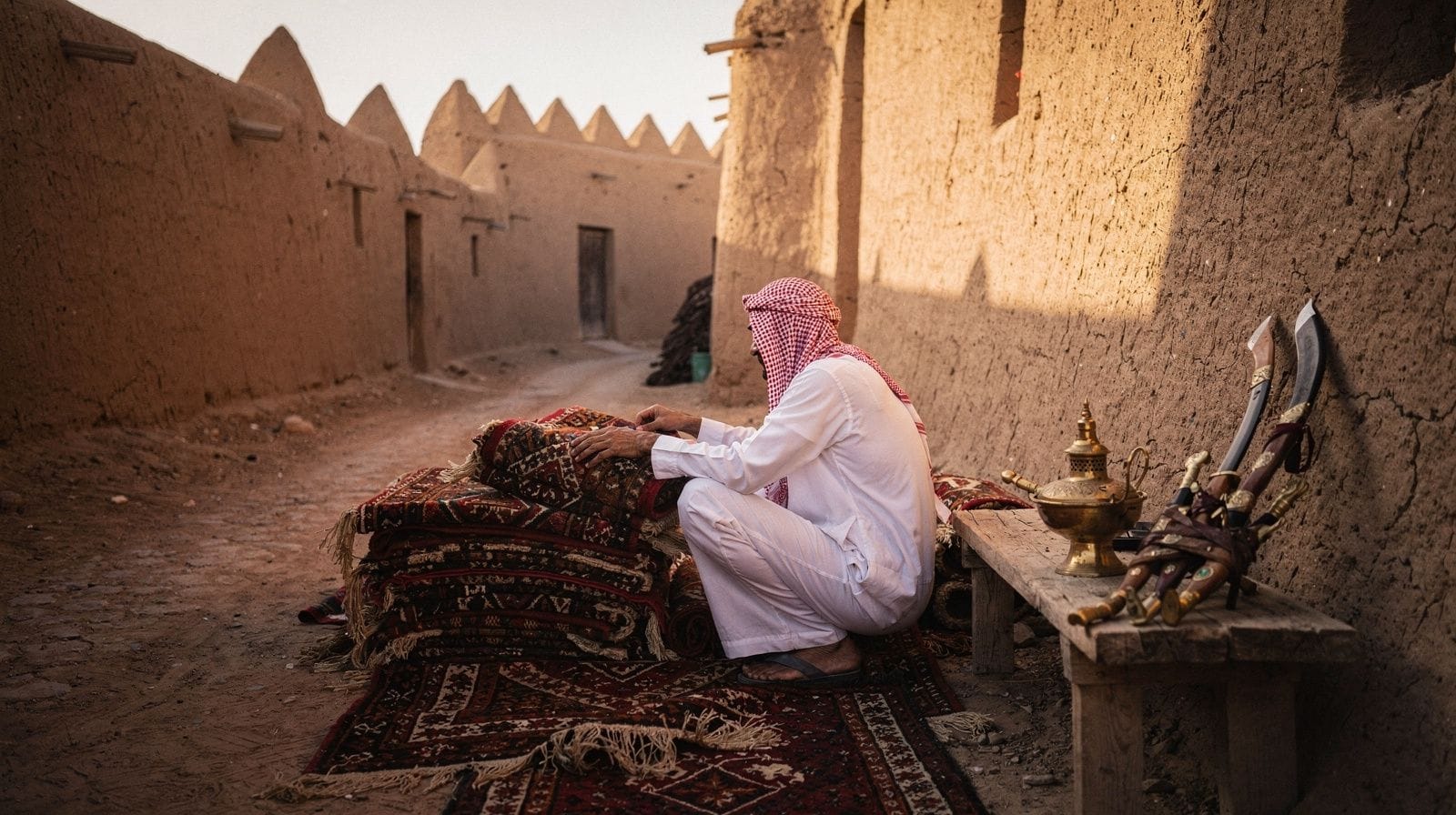 Souq Al Zal: Riyadh's old market for carpets, daggers and antiques
