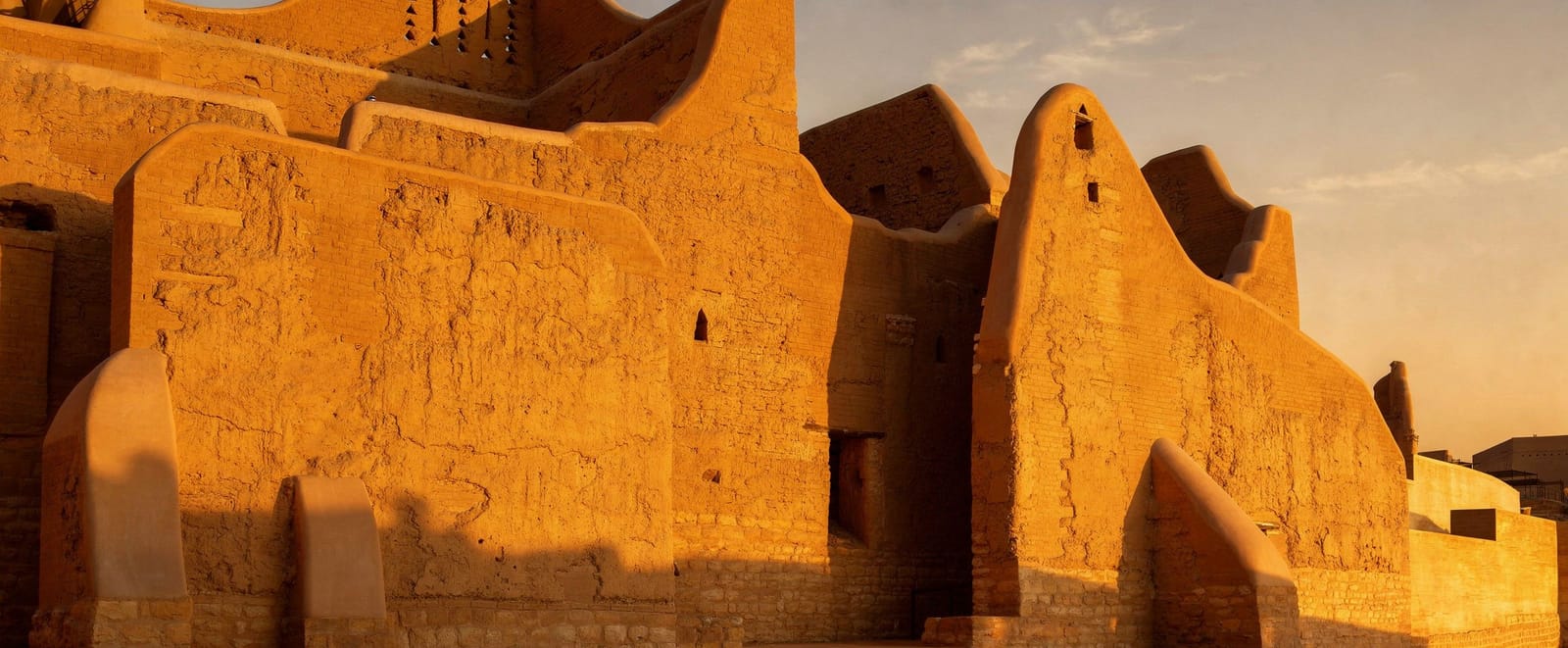 At-Turaif District in Diriyah at sunset